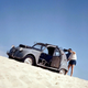 Citroën 2CV Sahara, perhaps located in Sahara